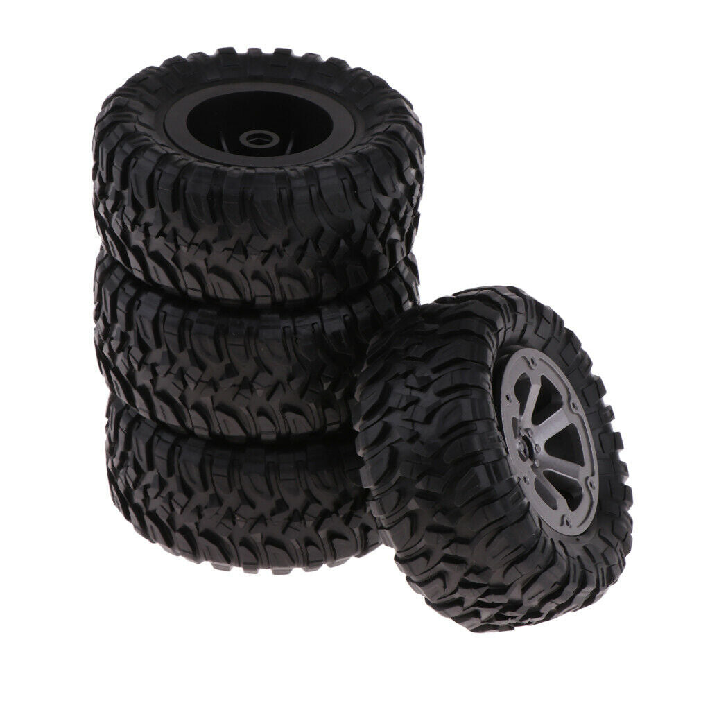 4x Replacement Piece For RC Car - Car Car Simulation 73mm Tire RC For WPL B14