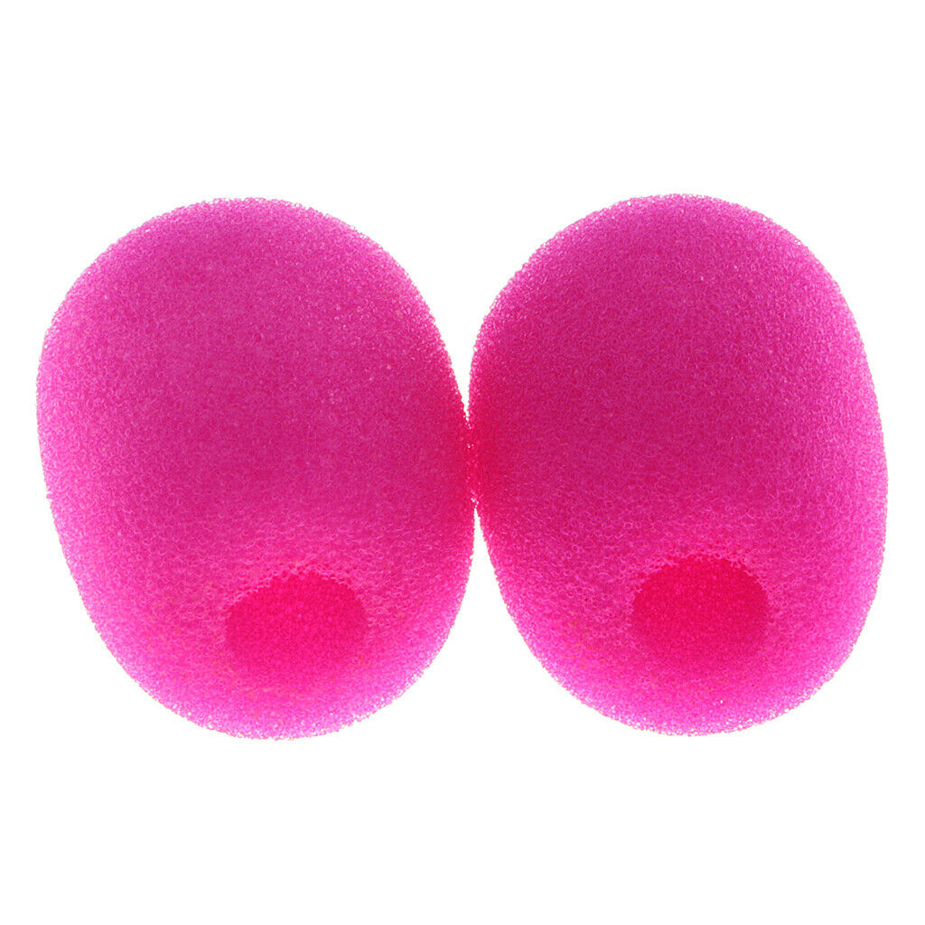 Microphone Sponge Cover Windscreen Pack of 20pcs - Fushcia Mic Covers