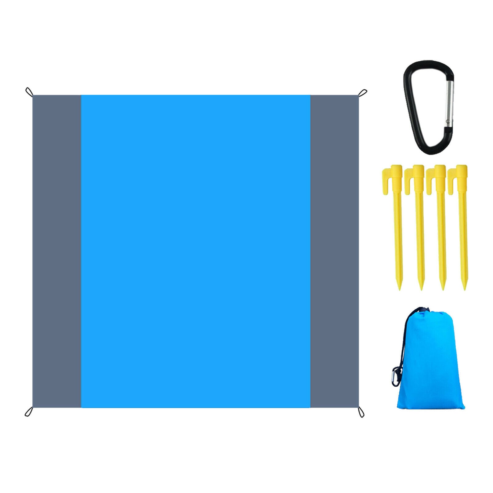 210x200cm Beach Blanket Waterproof Durable Folding Outdoor Picnic Mat Travel