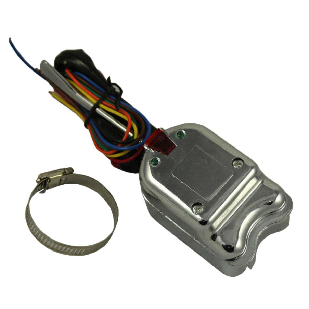 Universal Chrome Street Indicator 12V
