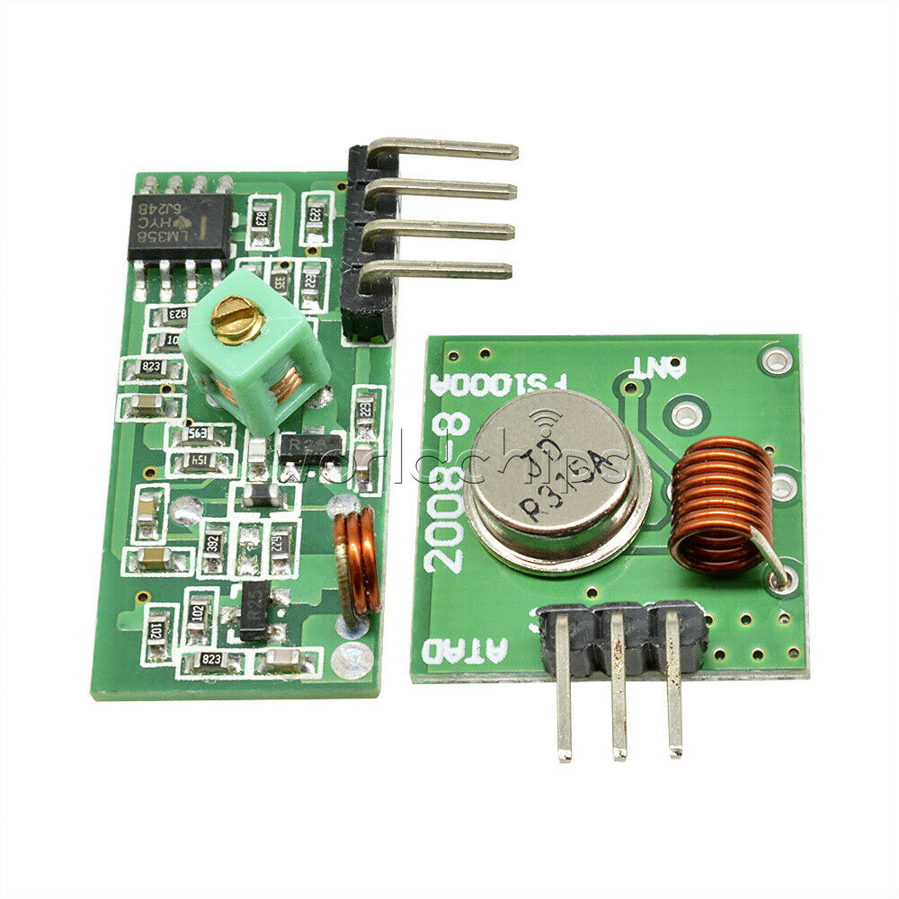 315Mhz RF transmitter and receiver kit Module for Arduino ARM W MCU Raspberry Pi