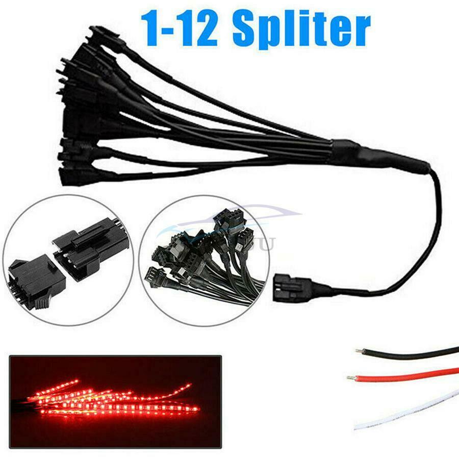 12x Remote Control Car Motorcycle RGB LED Decorative Lights Universal Waterproof