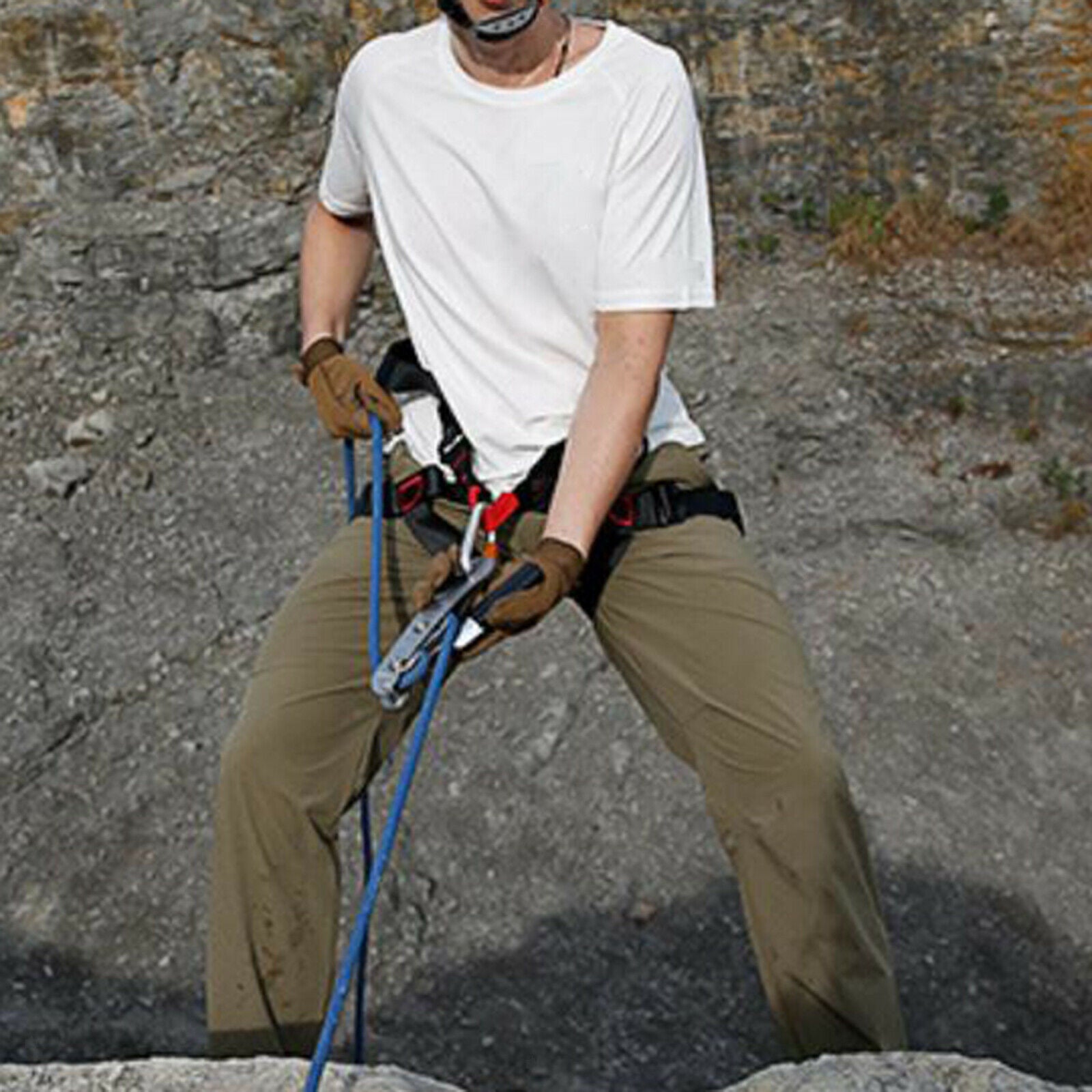 Stop Single Brake Descender Assisted Climbing Rope Access Self-Braking