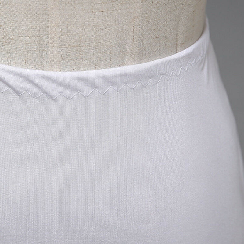 Petticoat Underskirt Dress Wedding Bridal Fishtail Skirt Mermaid Big Swing White