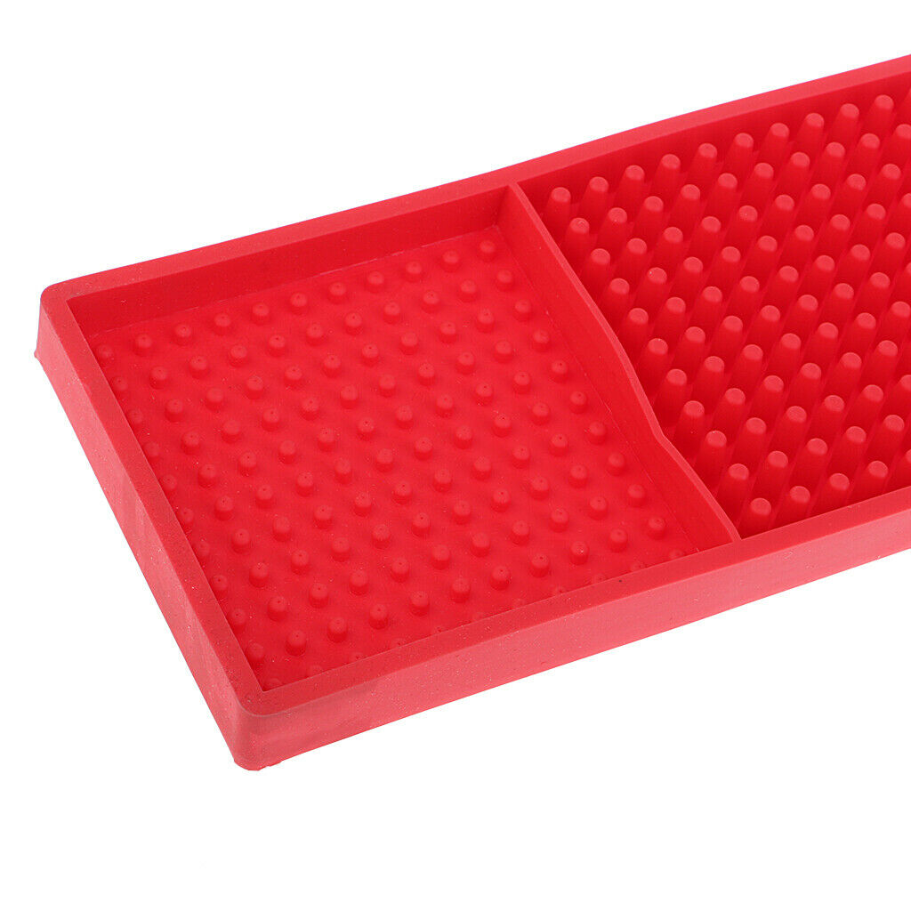2 Pieces of Rubber Mat for Bar, Coasters for Bar Service, Tablecloth for Beer, ,