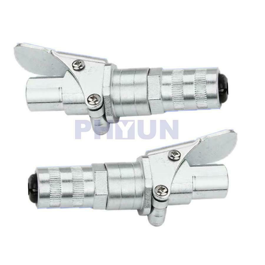 1x Grease Coupler Lock Pliers 1/8" NPT Upgraded Clip-off For Grease Guns-powered