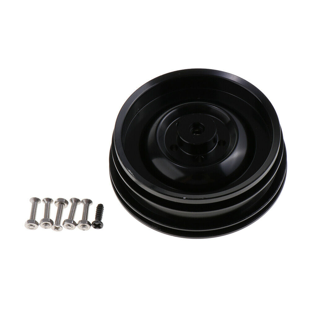 Black Metal Wheel Rim with Screws Spare Parts for JJRC Q65 1:10 Scale Military