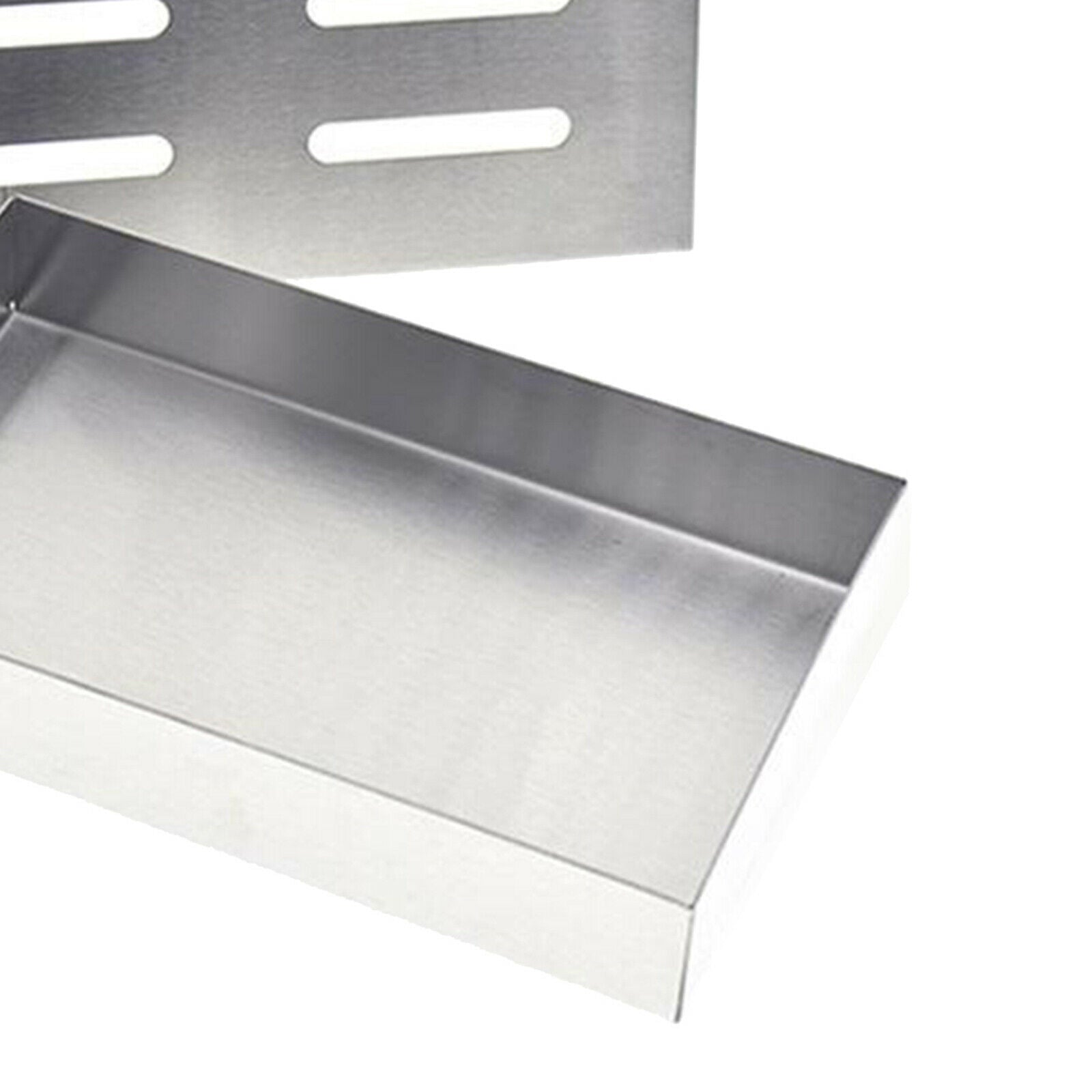 Stainless Steel BBQ Grill Smoker Box for Wood Chips, Barbecue Smoking Meat