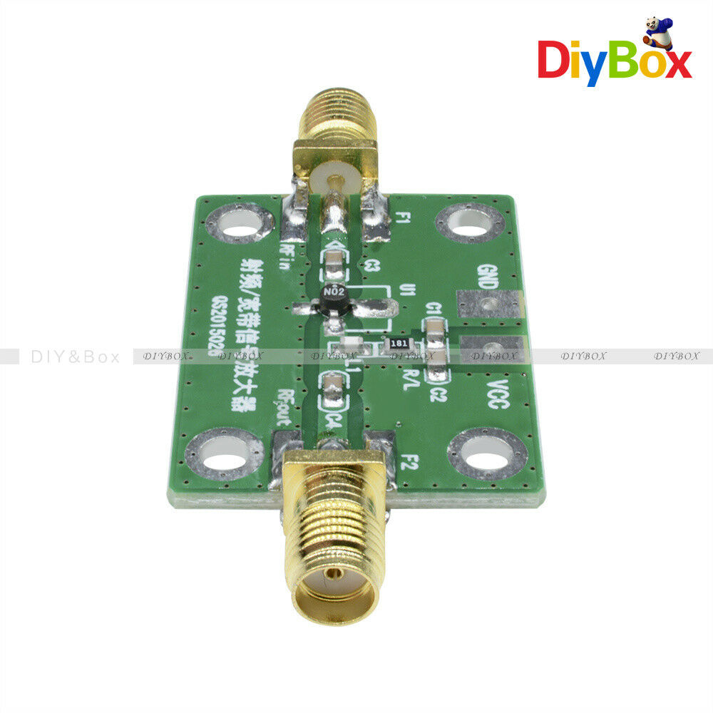 0.1MHz-2000MHz 2Ghz RF Wideband Signal Amplifier 30dB low-noise LNA Broadband