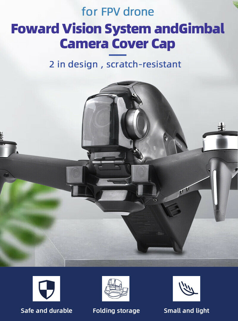 Lens down view integrated cover protective cover For DJI FPV drone, Dust cover