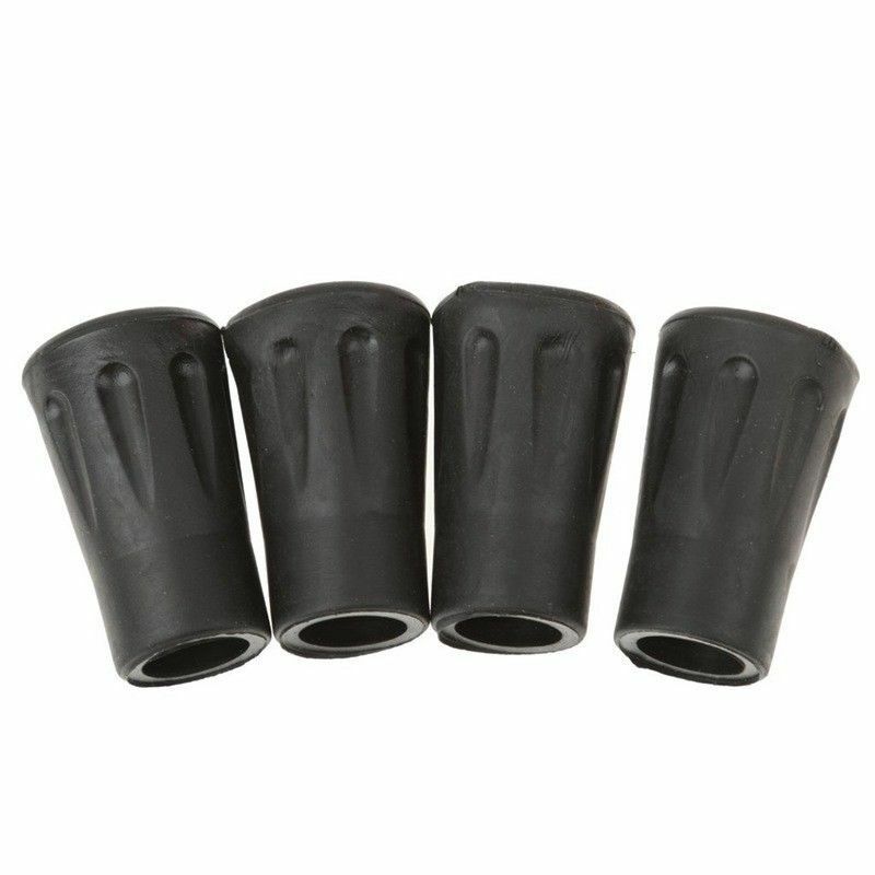 4 PiÃ¨ces Rechange Caoutchouc Bouts Fin BÃ¢ton de RandonnÃ©e Marche BÃ¢tons 4cm L80