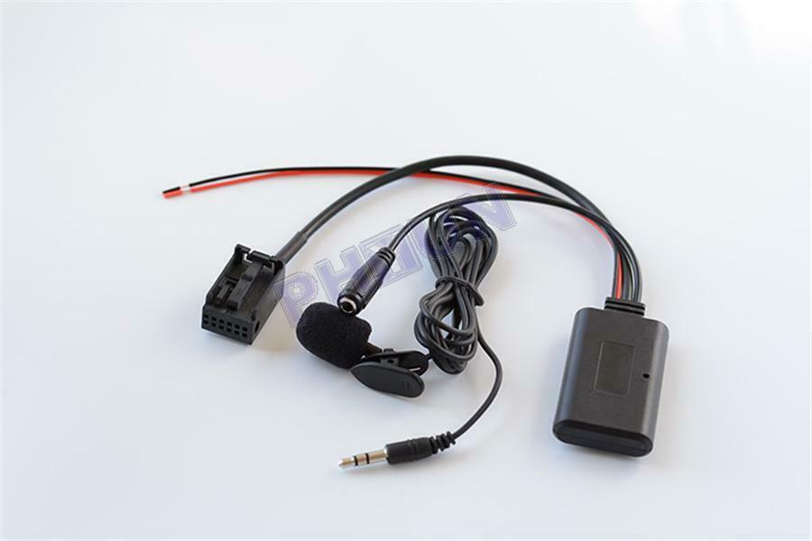 For Opel Astra Zafira Tigra Bluetooth Music AUX Cable Handsfree Kit + Microphone