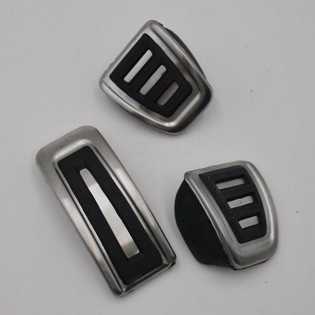 Car Stainless Steel Brake Pedals Set for Polo Bora   Golf IV   MK4