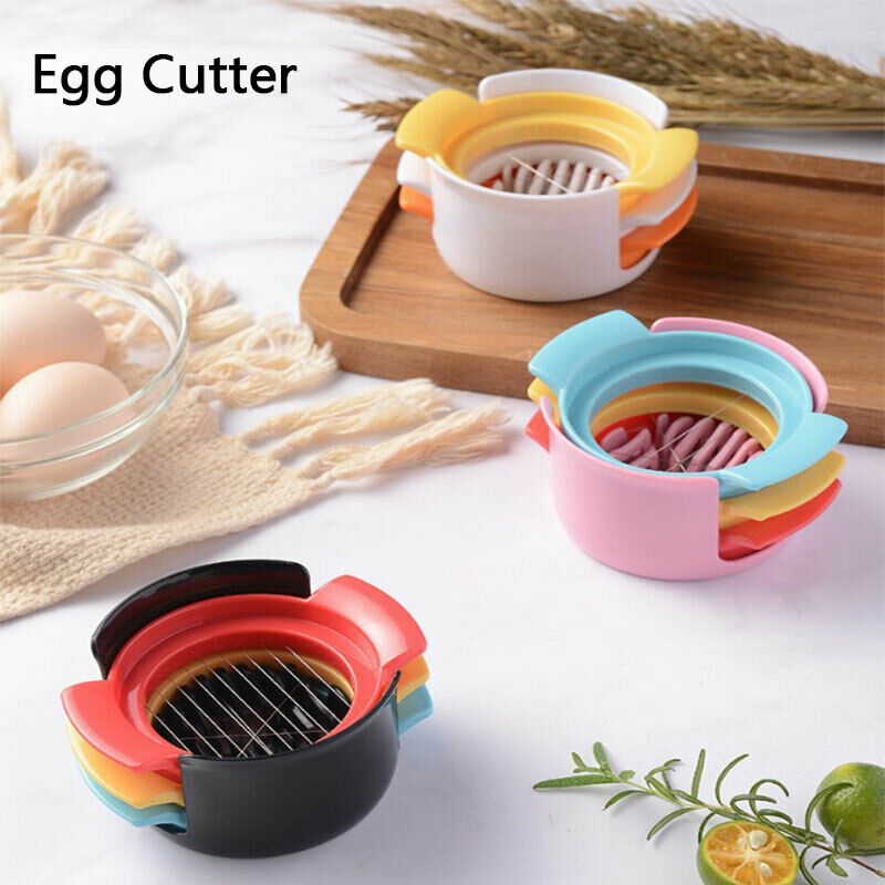 3 In 1 Egg Cutter Egg Slicer Egg Tools Kitchen Accessories Cooking Tools .l8