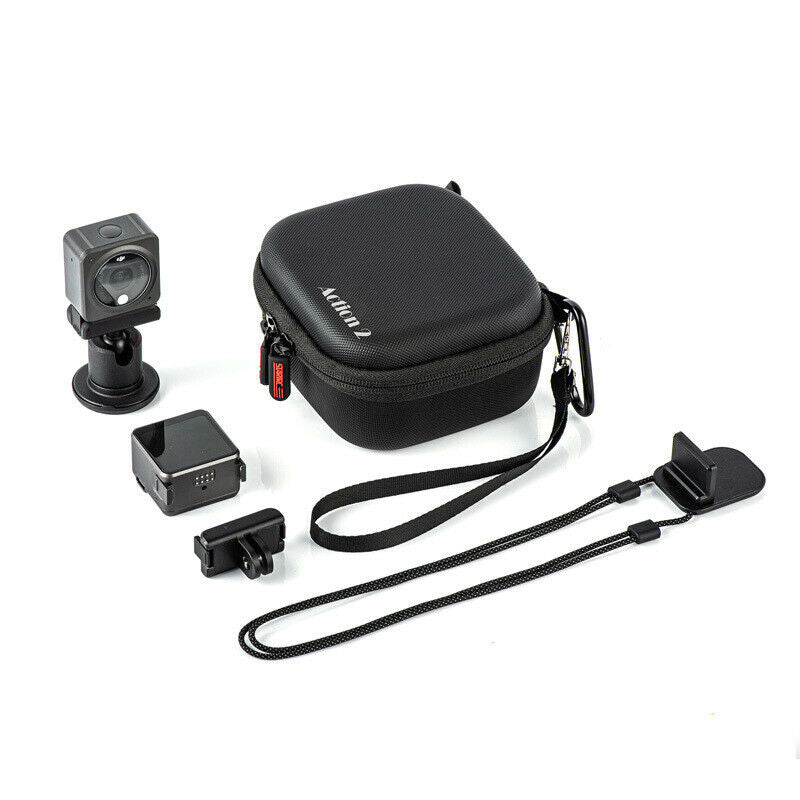 Portable PU Storage Carrying Case Bag Handbag For DJI Action 2 Sports Camera