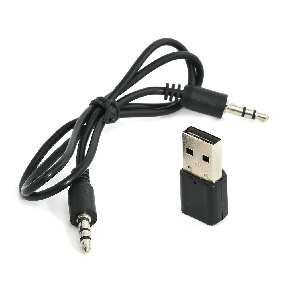 Wireless USB  3.5 mm AUX Audio Stereo Music Receiver Adapter Car Home