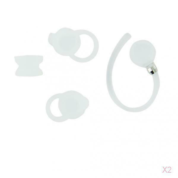 2x SET EAR HOOK BUDS GEL LOOP EARBUDS FOR   ELITE FLIP BLUETOOTH HEADSET
