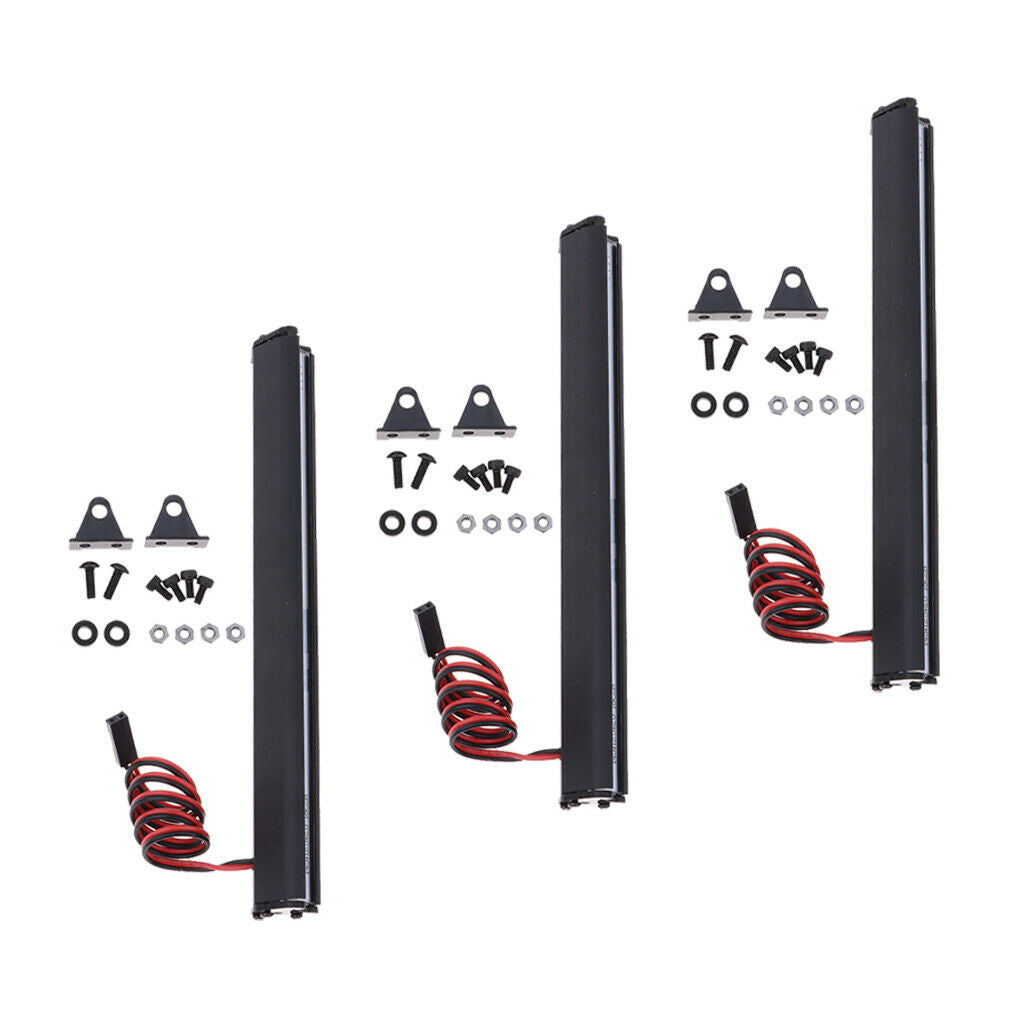 3 Pack 1:10 Simulation LED Light 36pcs for Crawler Cars Accs with L Bracket