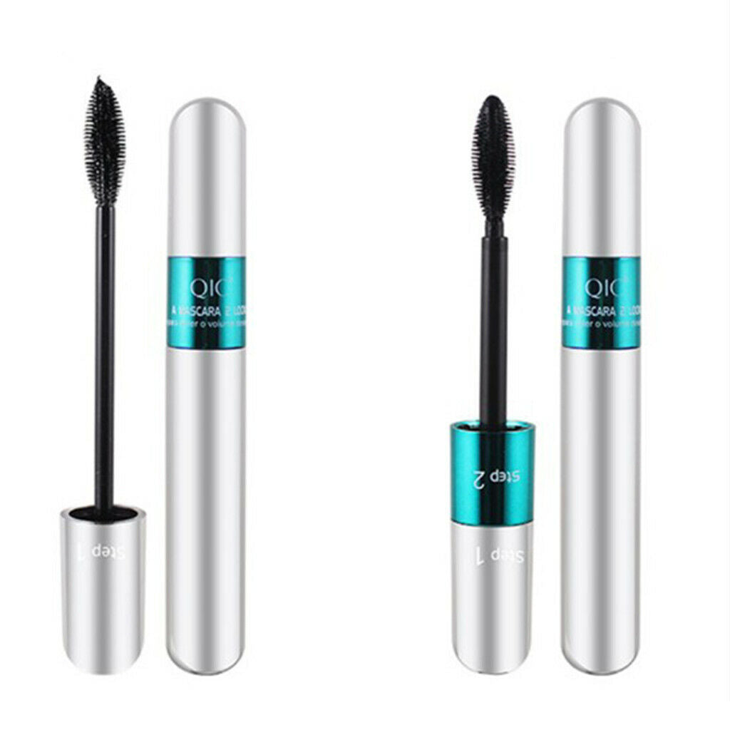 Smudgeproof Eyelash Mascara Natural Volumizing Lengthening Curling Mascara
