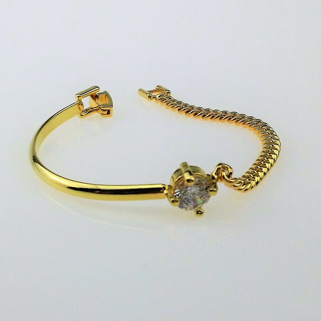 Sparkly Crystal Rhinestone Bracelet Bridal Bangle Wedding Prom Party Jewelry