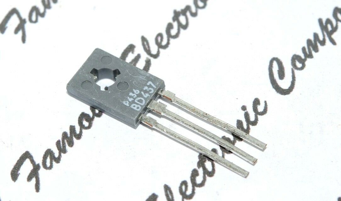10pcs-BD437 NPN 45V 4A 36W Transistor