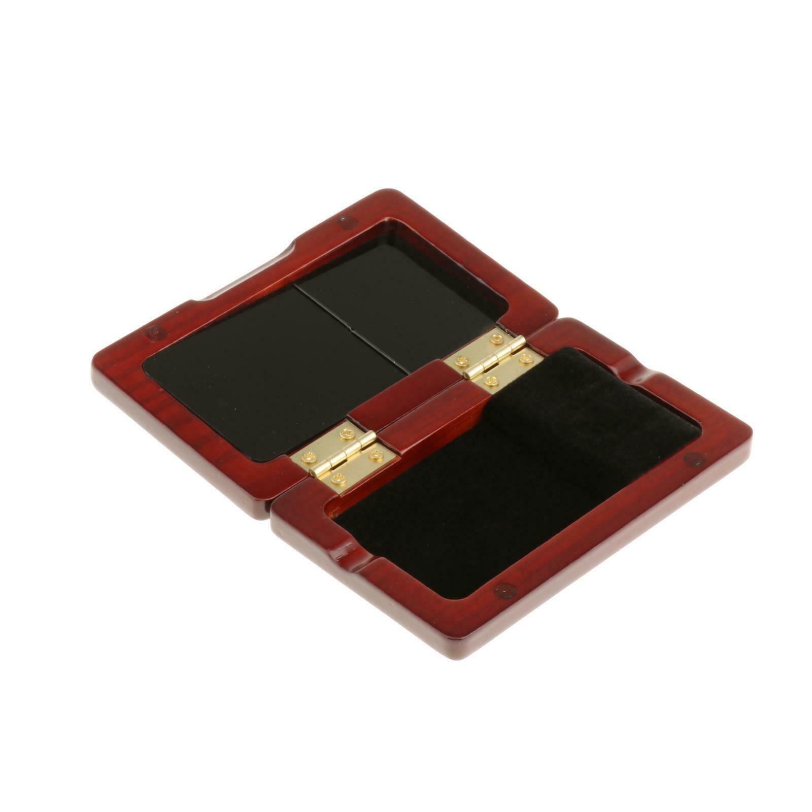 Solid Wood Reed Case Holder for Tenor/ Alto/ Soprano Clarinet 2pcs Reeds