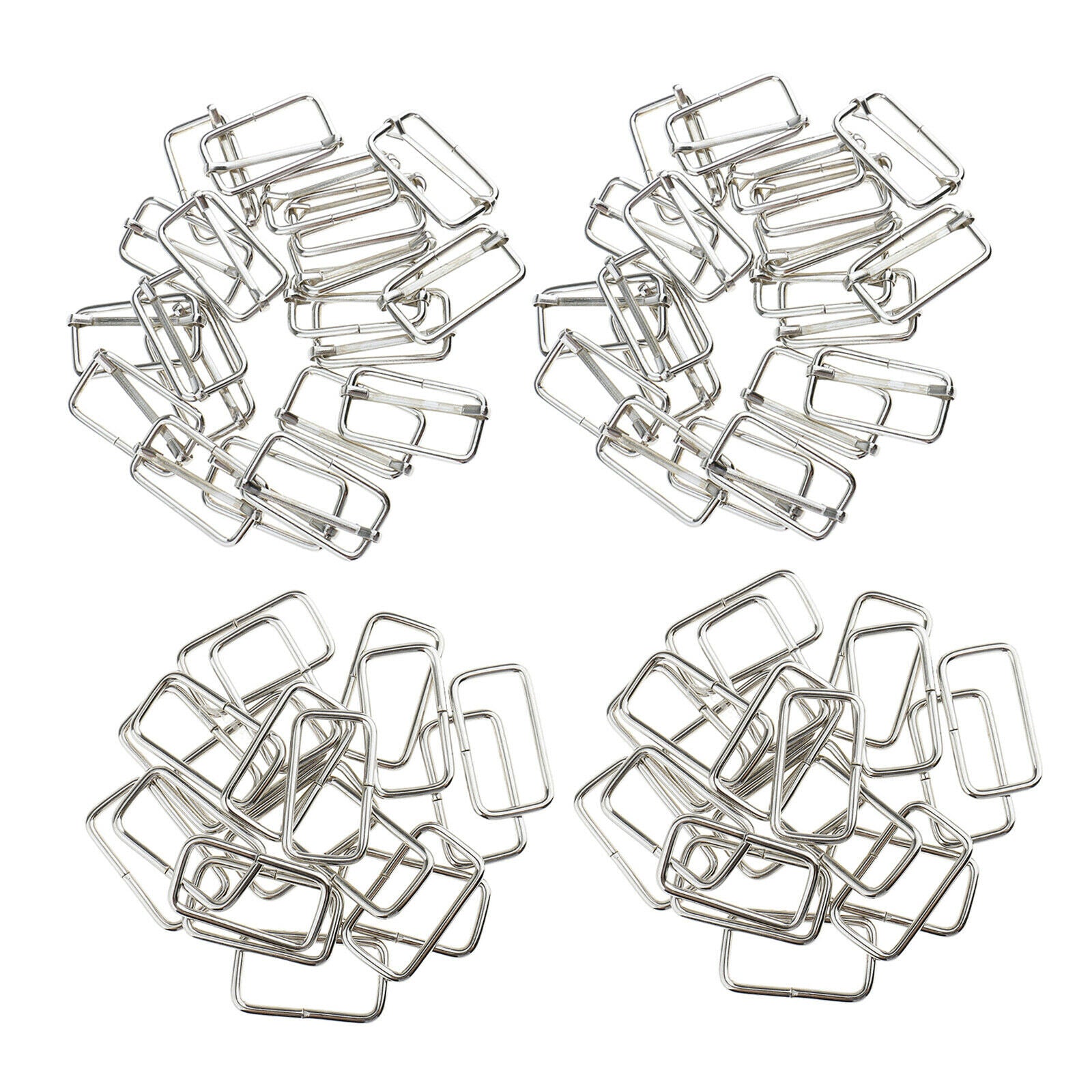 Durable 80 Packs for Making Purse Harnesses Dog Collars Craft 32x16x2.8mm