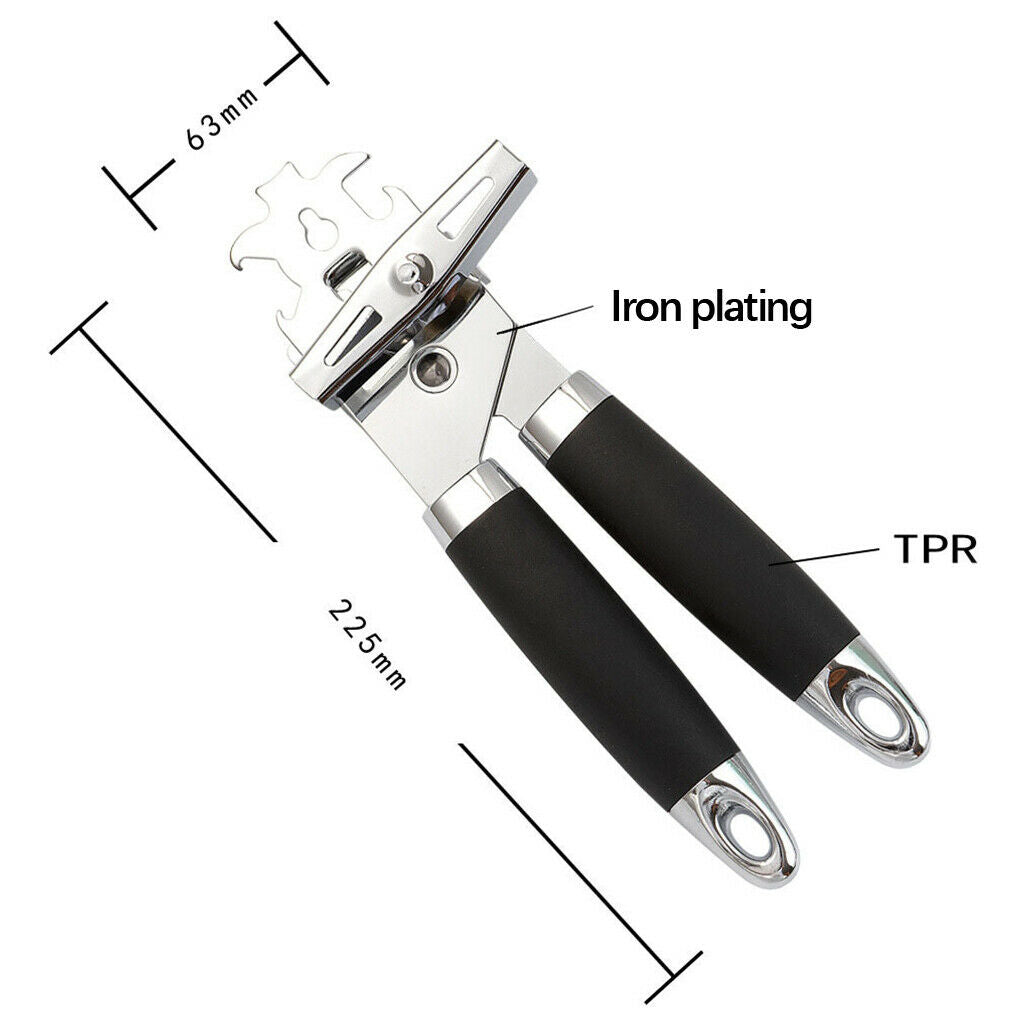 Stainless Steel Can Opener for Kitchen Non Slip Bottle Opener Kitchen Tool