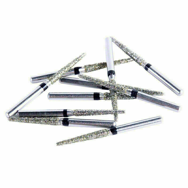 30 X Dental Diamond Burs Super Coarse Round Head Turbine Handpiece TR-12S AZDENT