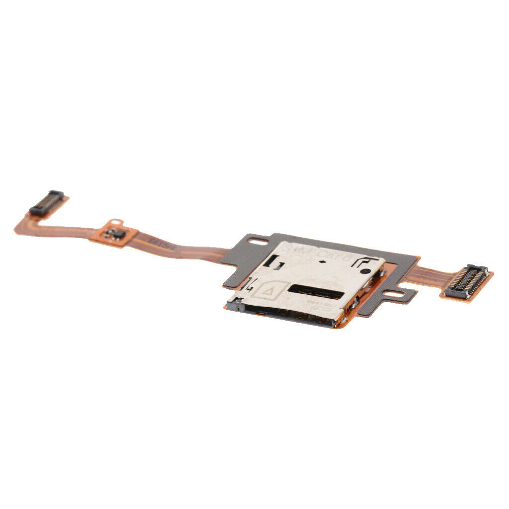 Sim Card Reader Holder Slot Flex Cable Ribbon For   Galaxy T800 T801