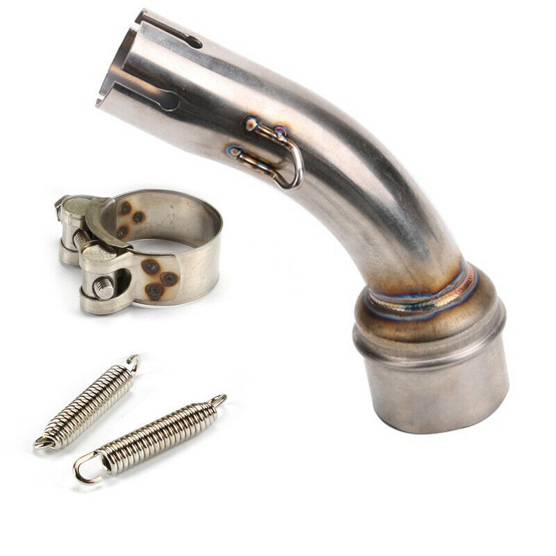 Motorcycle Exhaust Mid Link Pipe Adapter Elbow fit for YAMAHA YZF R25 R3 R30 Kit