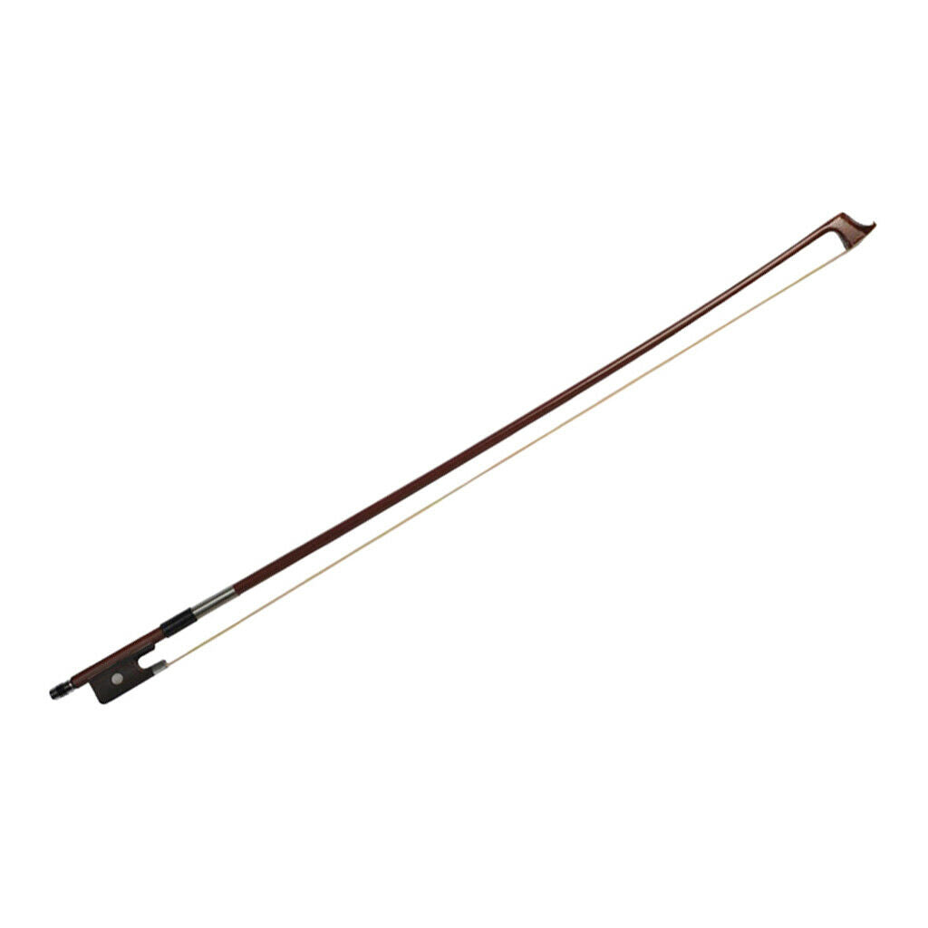 4/4 3/4 1/2 1/4 1/8 Brazil Wood Cello Bows Horsehair String for Beginners - as