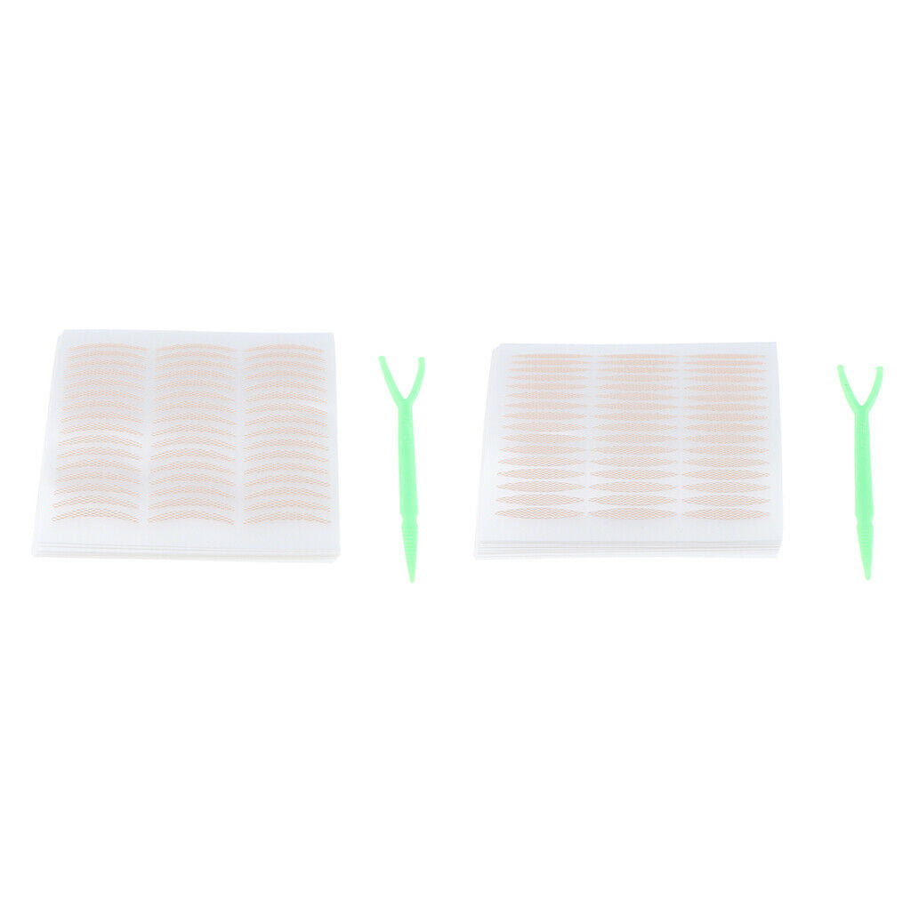 480 Pairs of Natural Invisible Double Eyelid Stickers Makeup Accessories