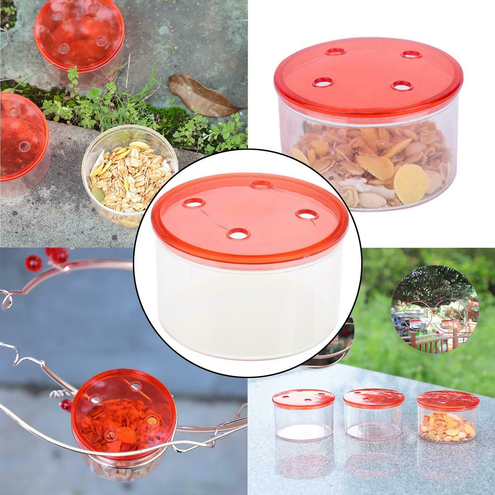 Plastic Hummingbird Feeder Box Bird Feeder for Garden Patio Decor Accessory