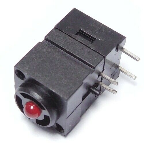 [10pcs] 1864.8021 LED Red + Piezo Buzzer THT