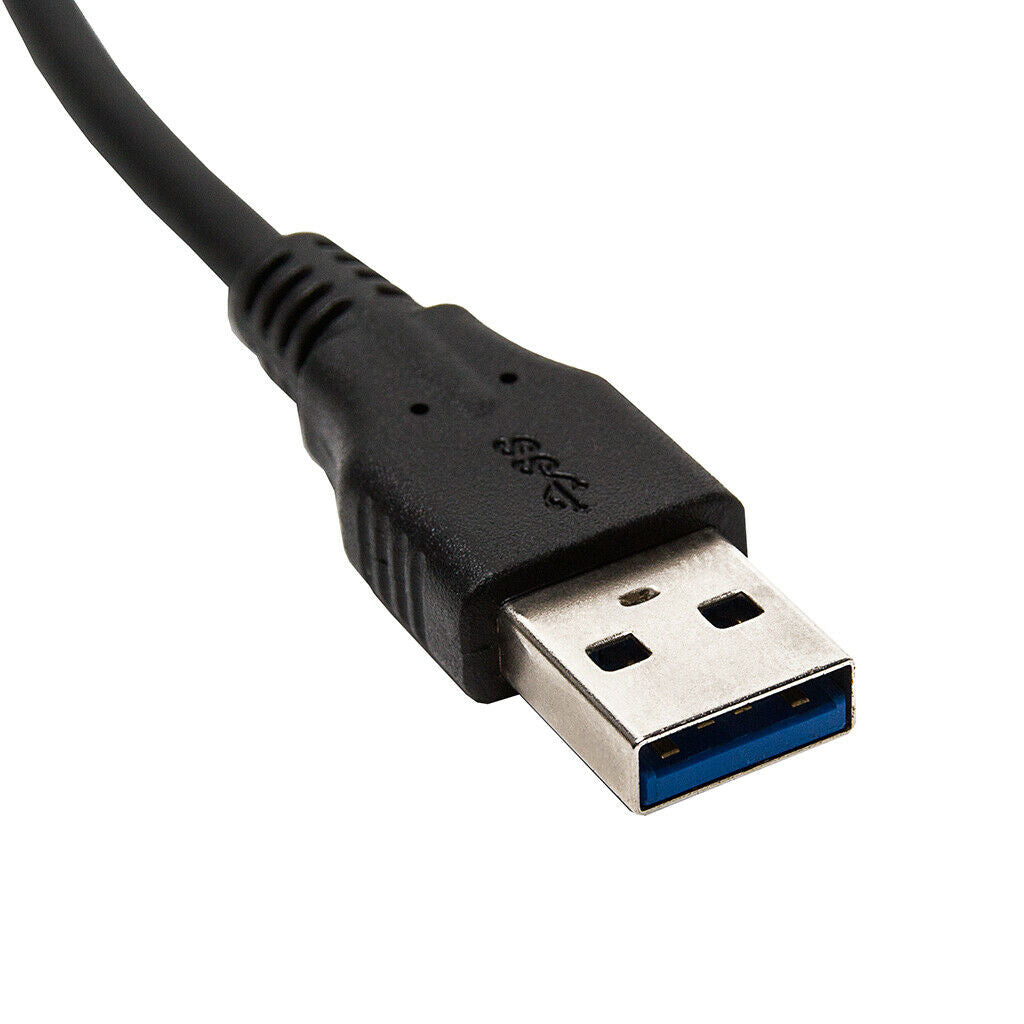 USB3.0 to 7+15Pin SATA 3.0 Adapter Cable 12V DC For 2.5" 3.5" HDD SSD Hard Disk