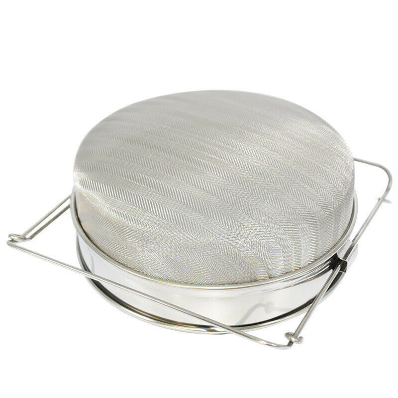 Stainless Steel Bee Fine Filter Double-Layer Beekeeper Filter Retractable Length