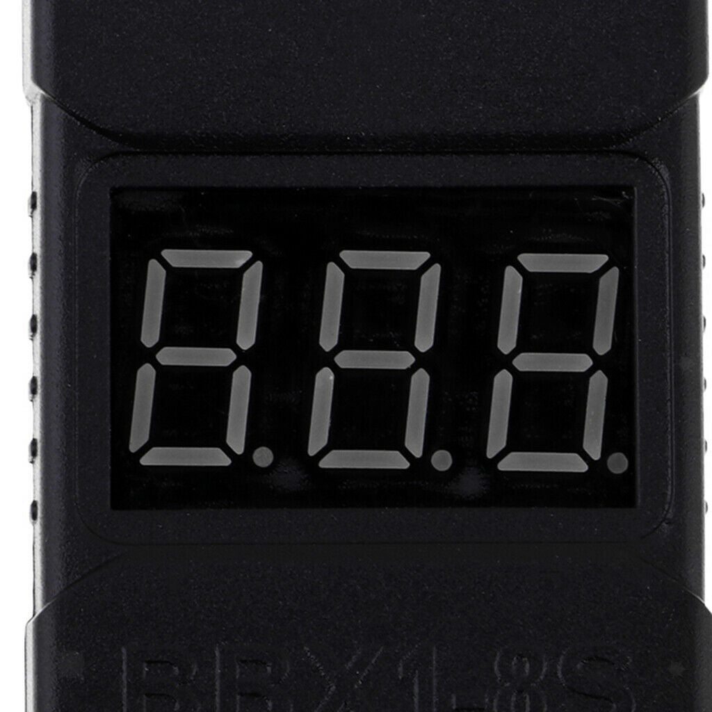 LiPo Battery Checker Low Voltage Tester Buzzer Alarm Monitor for RC Plane