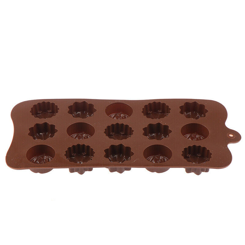 Silicone Mold For Cake Pastry Baking Chocolate Candy Fondant Bakeware Mou.l8