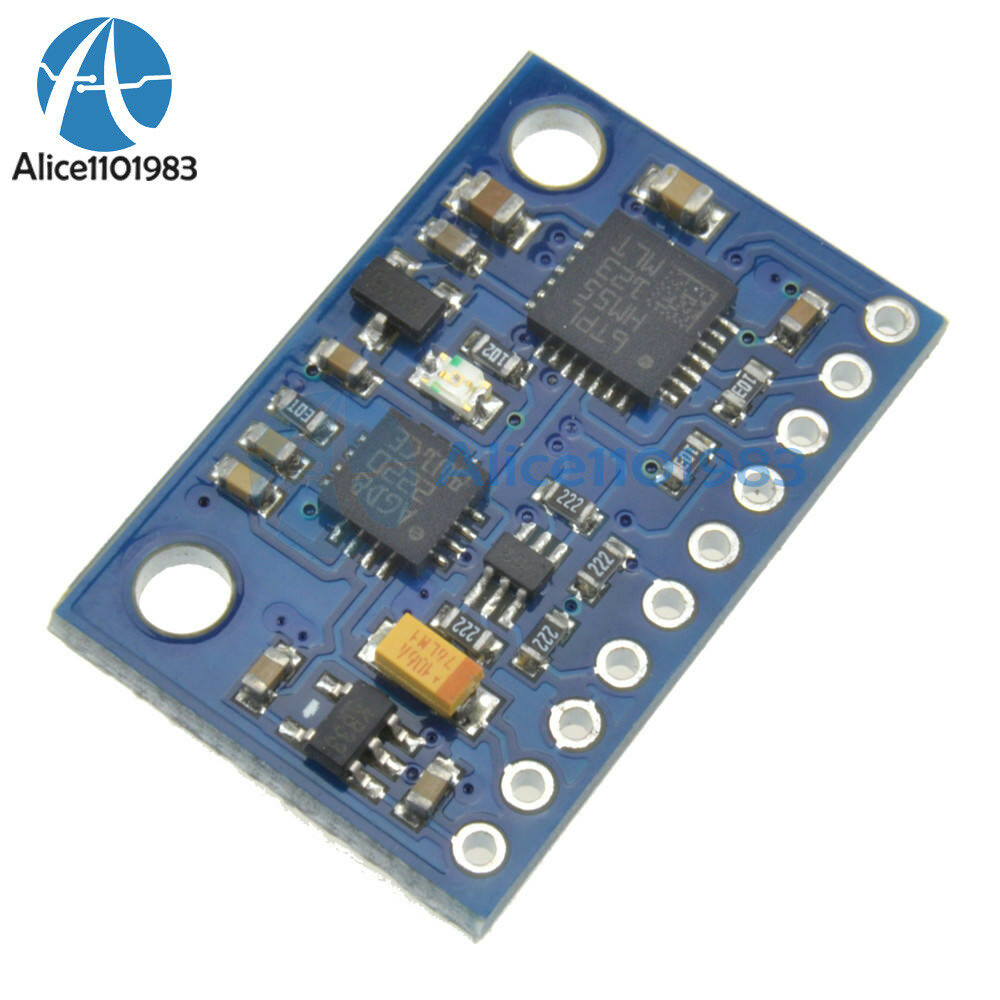 9 Axis Electronic compass Gyroscope Acceleration Module LSM303DLH  L3G4200D