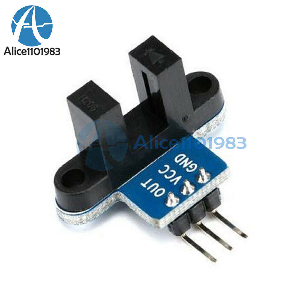 10PCS IR Infrared Slotted Speed Measuring Detection Optocoupler Sensor Module