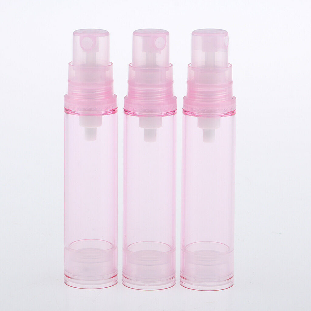 Clear Empty Spray Bottle Refillable Fine Mist - Pink, 10ml