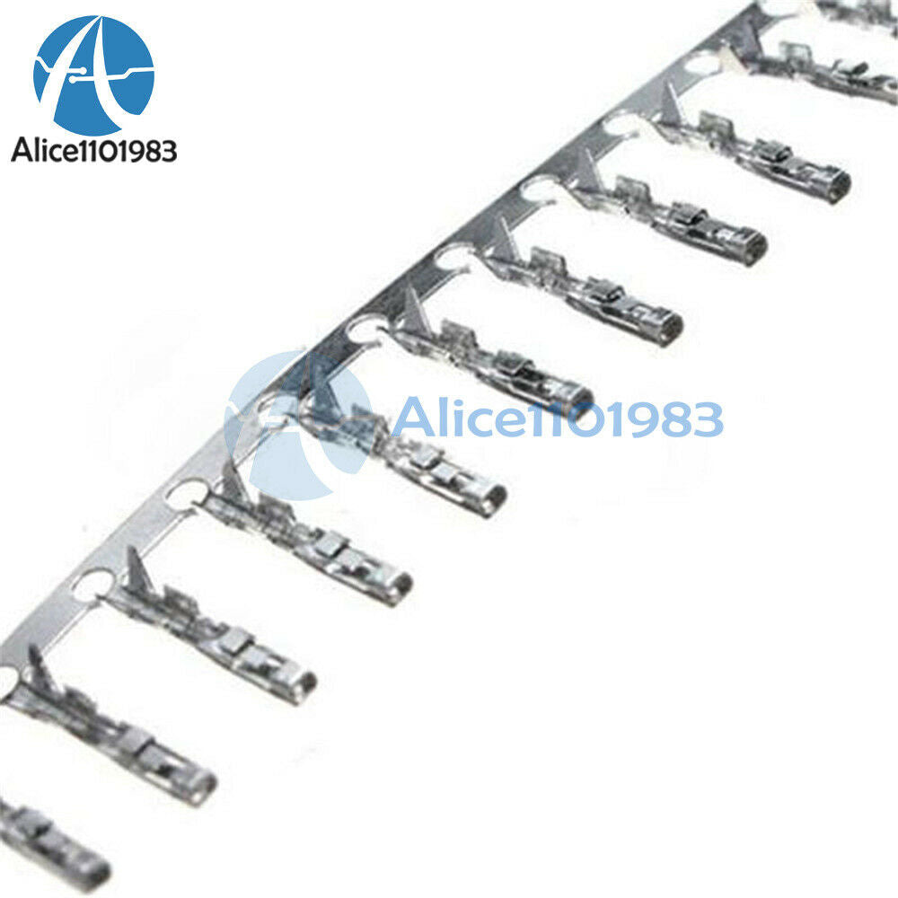 200Pcs Dupont Jumper Wire Cable Housing Female Pin Connector Terminal 2.54mm NEW