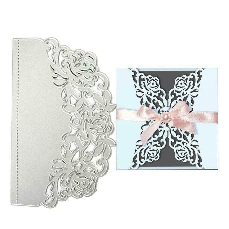 Rose Border Metal Cutting Dies Stencil DIY Scrapbooking Album Stamp Paper Card