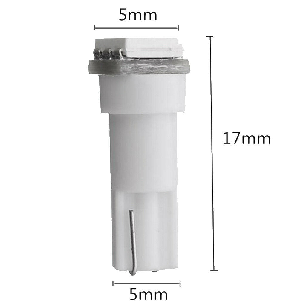 10x T5 5050 Car Interior Lighting Map Dome Lights
