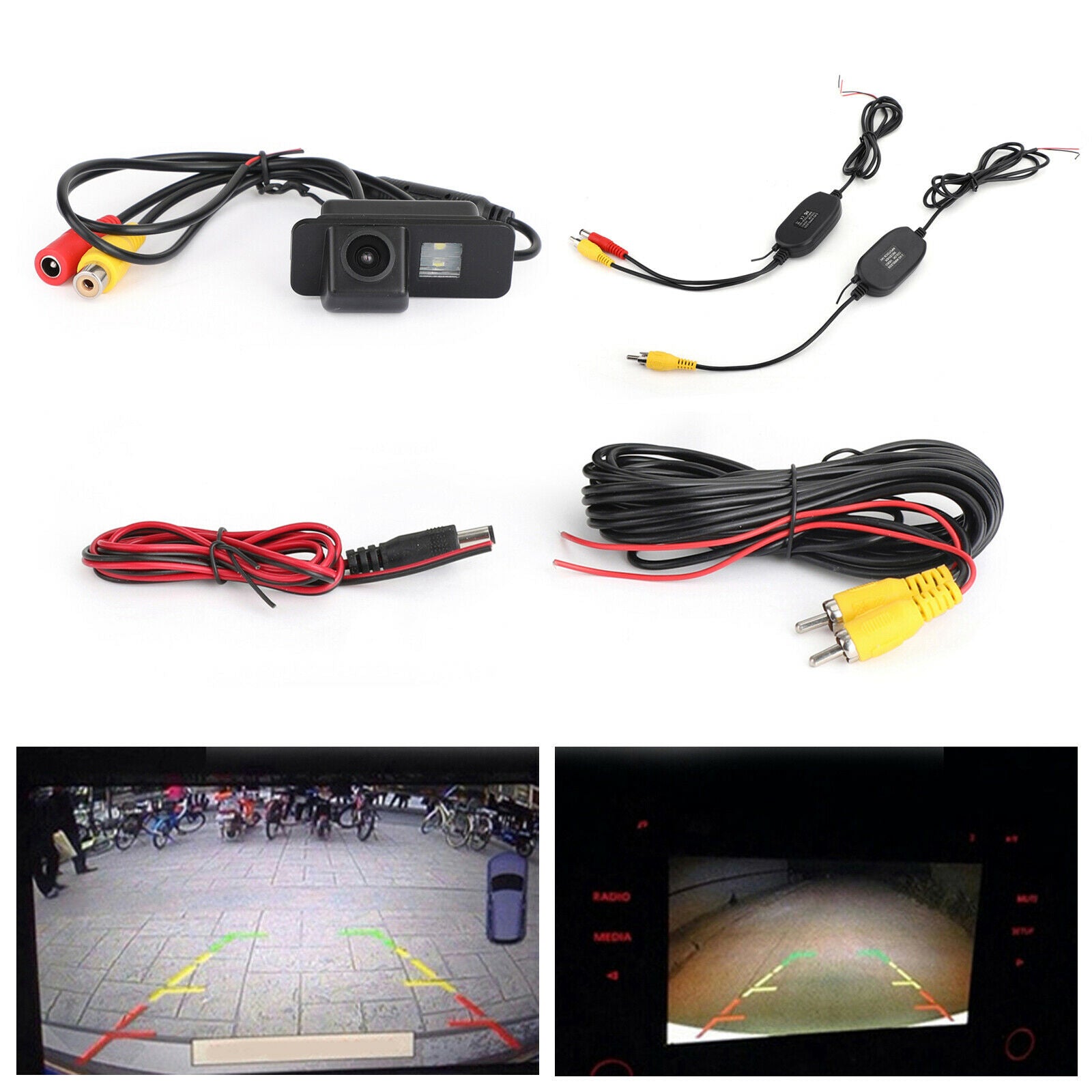 Car Rear View Wireless Camera for FORD MONDEO/FIESTA/FOCUS HATCHBACK/S-Max/KUGA