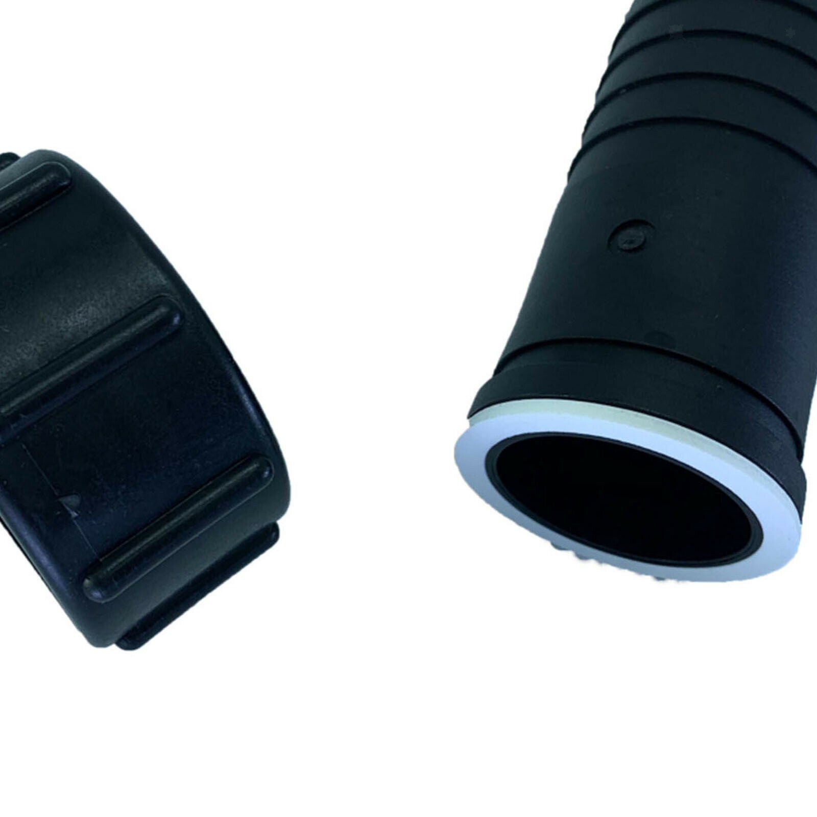 50mm Hose Adaptor for Ton Barrel Female Pipe Barb Fitting Garden Black