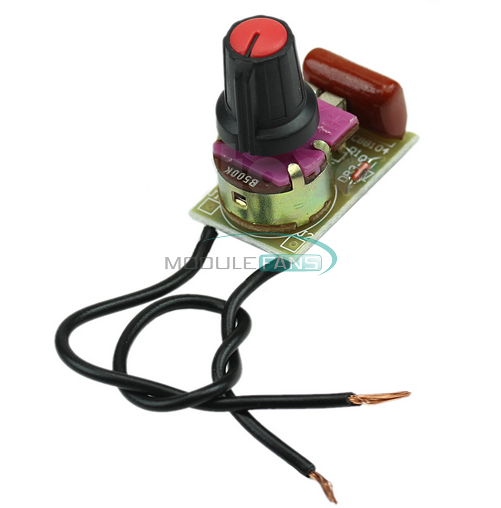 Dimmer Module 100W with Switch Speed Regulation Module DIY Kit For Arduino