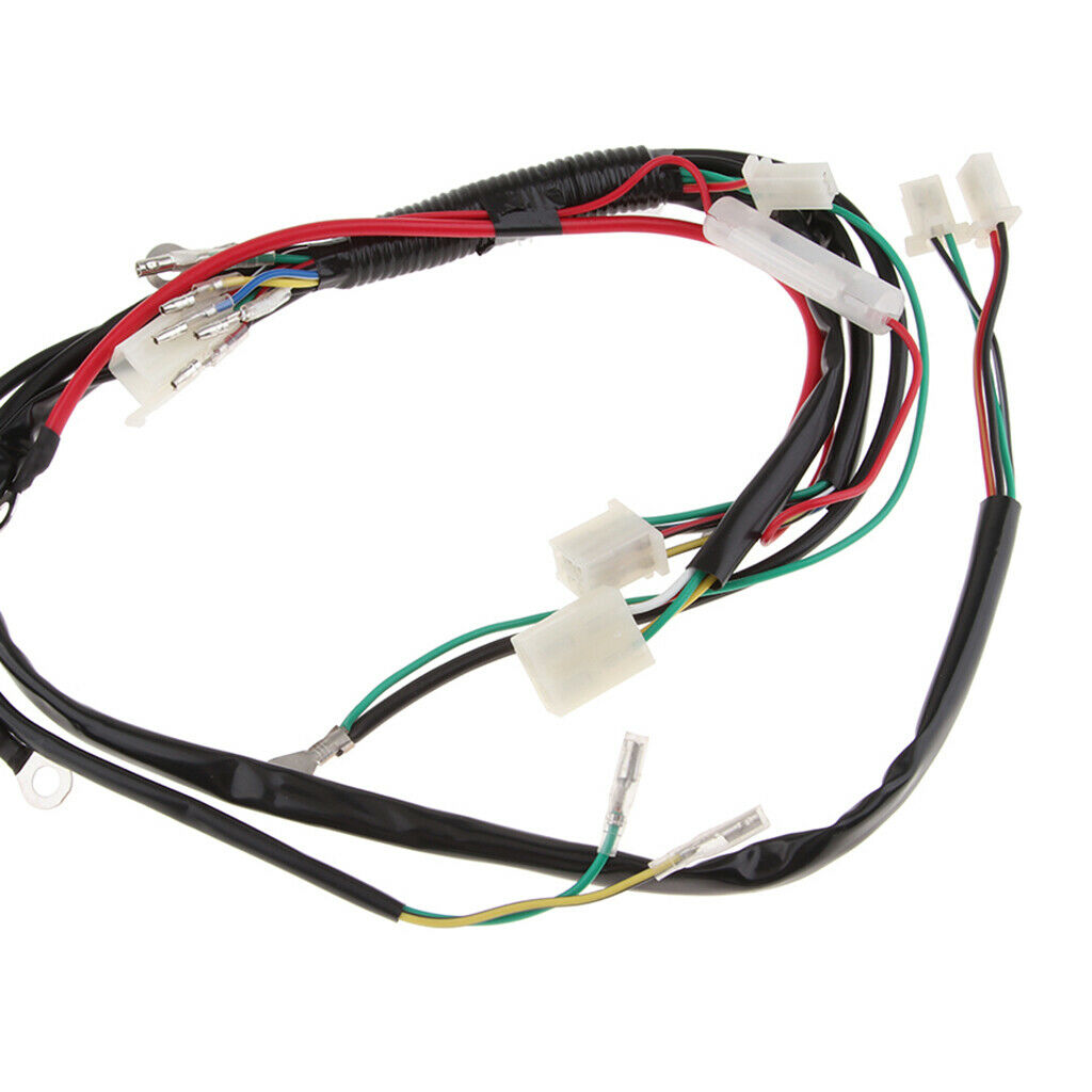Electric Start Engine Wiring Harness Loom for Trail Quad Dirt Bike ATV Buggy