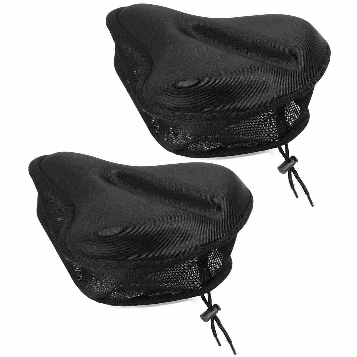 Soft Gel Cushion Silicone Saddle Cover Bike Seat Pad Cycling Accessories
